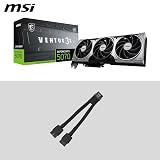 msi GeForce RTX™ 5070 12G VENTUS 3X OC Scheda Video – GDDR7, 28Gbps, PCIe 5.0, HDMI 2.1b, DP 2.1b, 6144 CUDA Cores, 192-bit, Torx FAN 5.0, Afterburner, Metal Backplate, 650W PSU raccomandato - 8