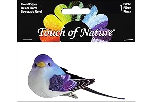 Touch of Nature Blue & Purple Paper-Winged Bird
