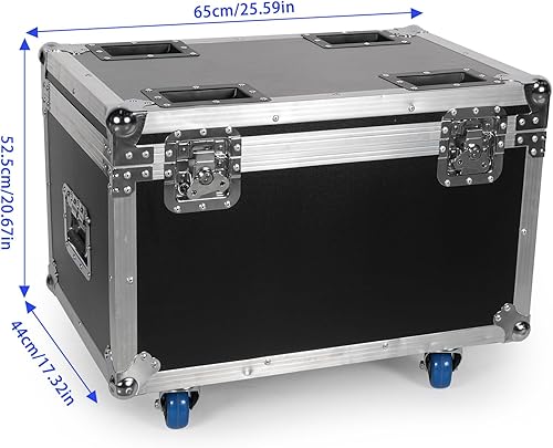 Vista 25 de U`King Luces de cabeza móvil de haz de 150 W, estroboscópico/haz/foco/iluminación de escenario de lavado, 8 gobos y 8 colores con DMX para bodas