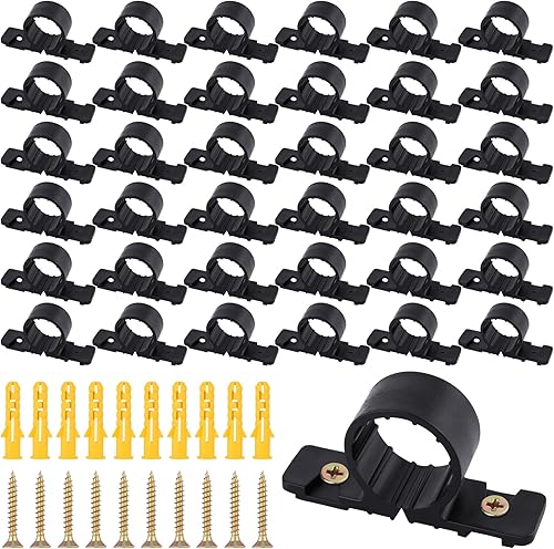 Paquete de 50 abrazaderas de tubo de 1 pulgada para tubos de suspensión para Pex, cobre, tubo de CPVC