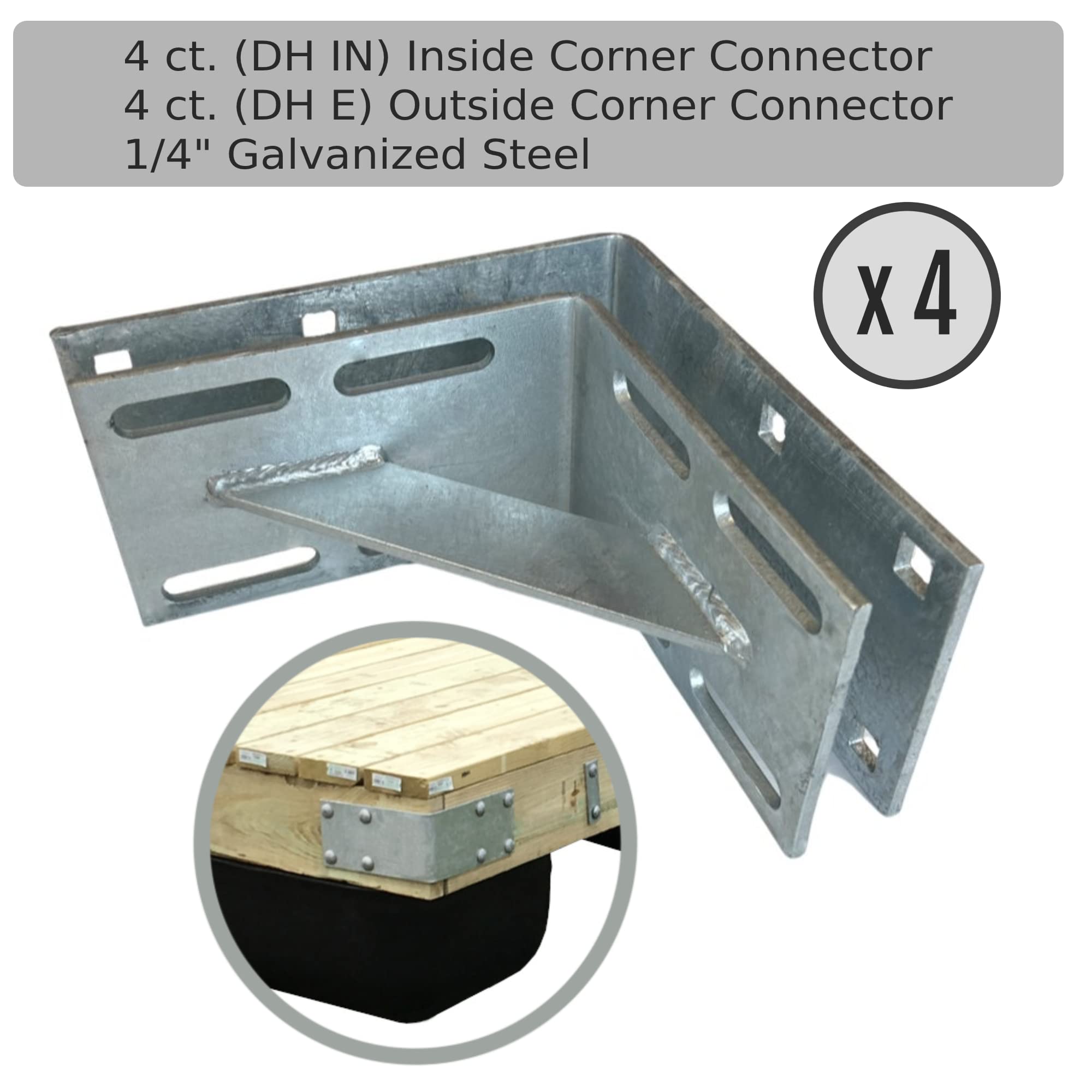 Galvanized Dock in a Box