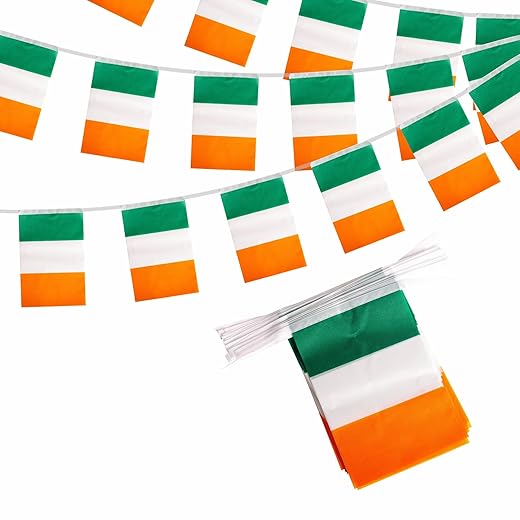 Irish Flag Bunting – St Patrick’s Day Decorations