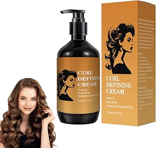 Alluring cream, definition and hold for natural curls, light formula against frizz and brittleness, smooth curls, daily use with long durability, curl cream ideal for curl care
