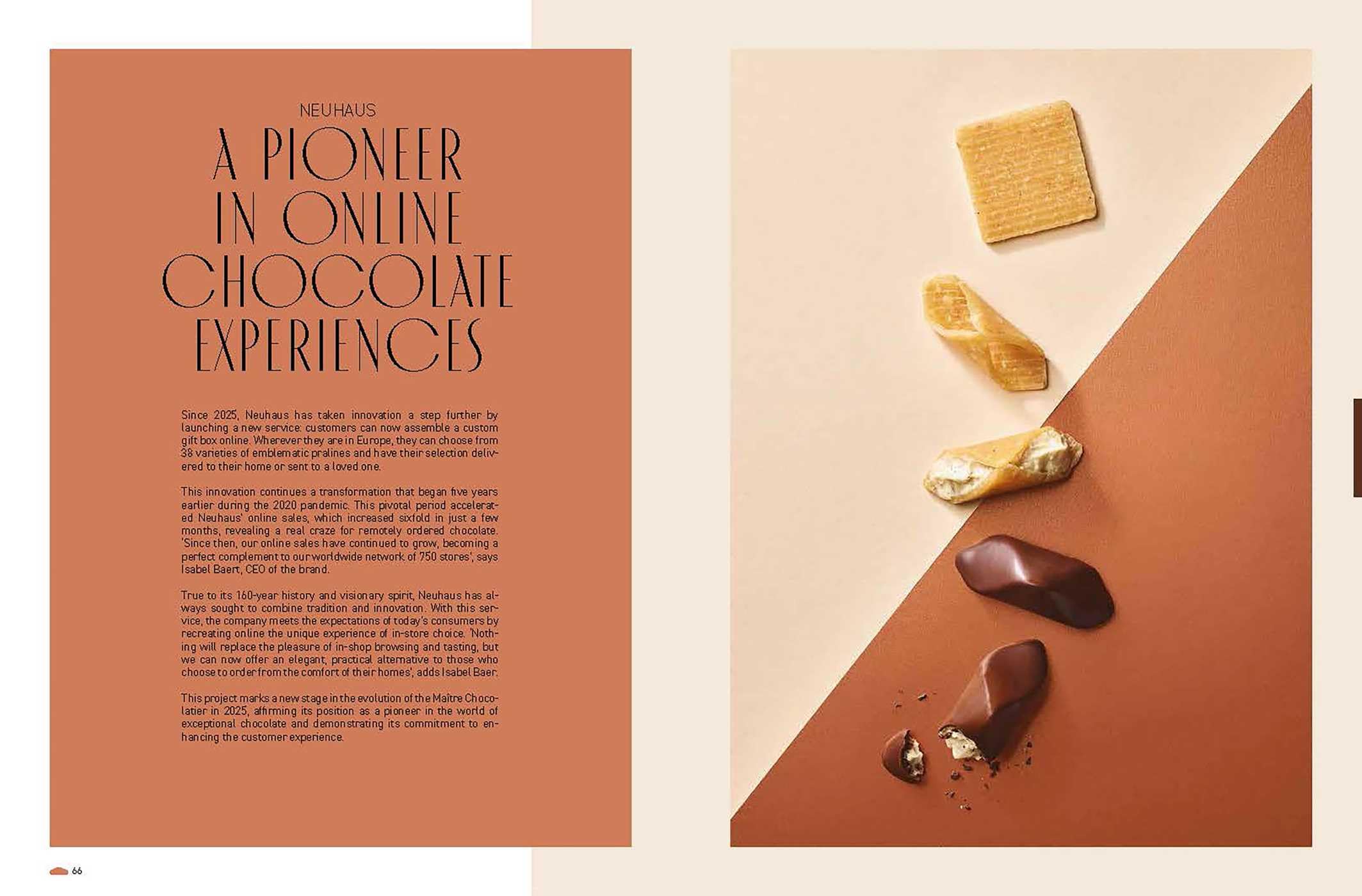 NEUHAUS Inventor of the Belgian praline /anglais