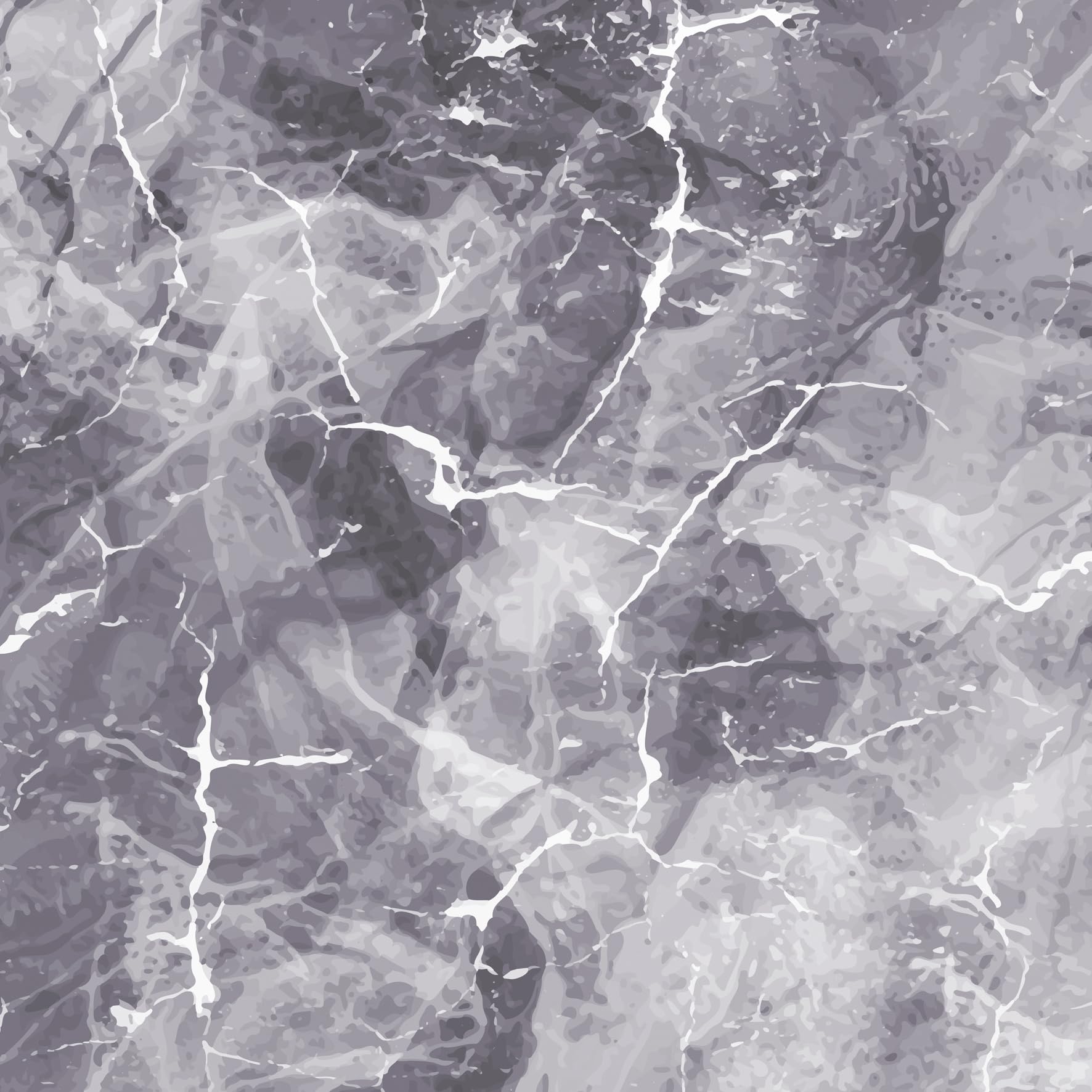Panneaux muraux en acrylique AMAZING WALL gris et violet pour salon et cuisine