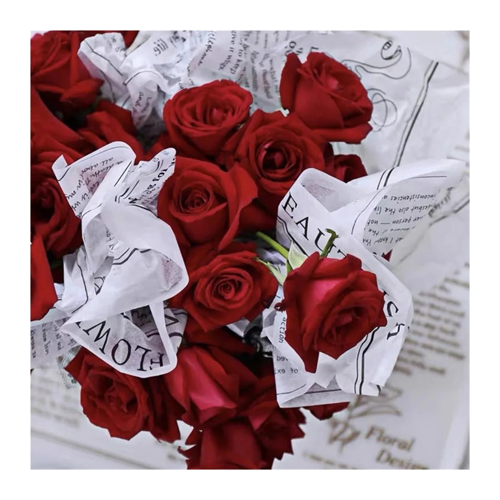 Carta Velina Materiale da imballaggio for bouquet floreale in carta