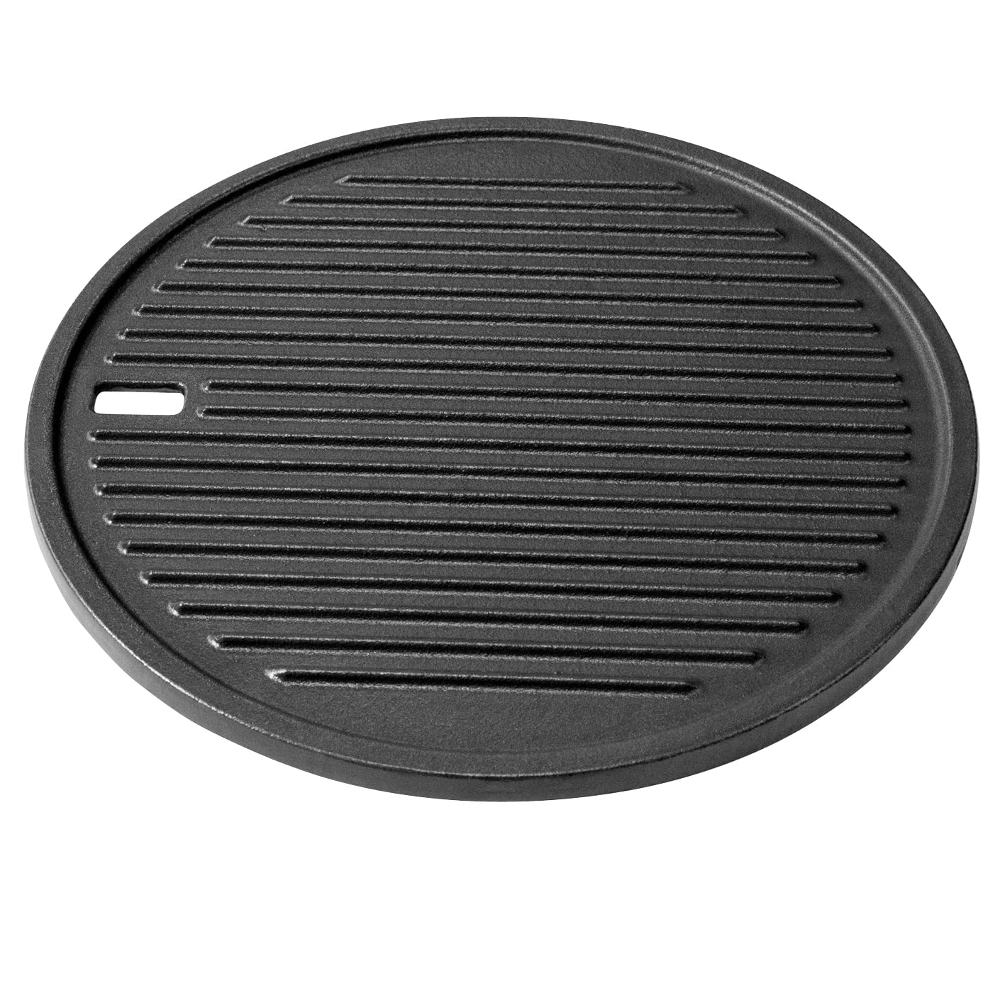 LANDMANN Plaque de cuisson Modulus - En fonte émaillée - Compatible avec le système de grille de cuisson Modulus - Utilisable des deux côtés - Idéale pour rôtir et cuire de petits aliments grillés