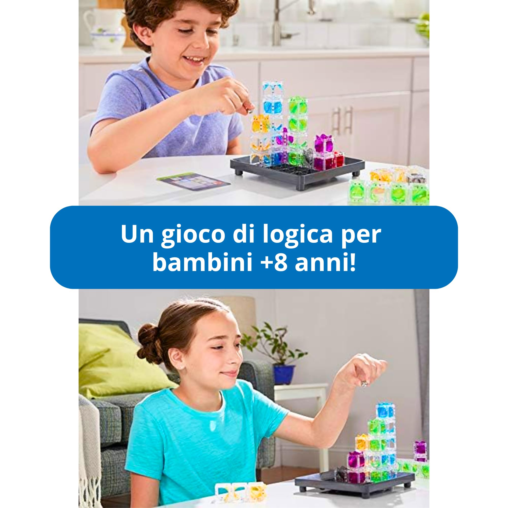 ThinkFun - Gravity Maze | Giochi Bambino 8 Anni Maschio e Femmine | Gioco Bambino 8 Anni con 60 Sfide | Regalo Bambino | +1 Giocatori | Gravity Gioco Logica | Idee Regalo