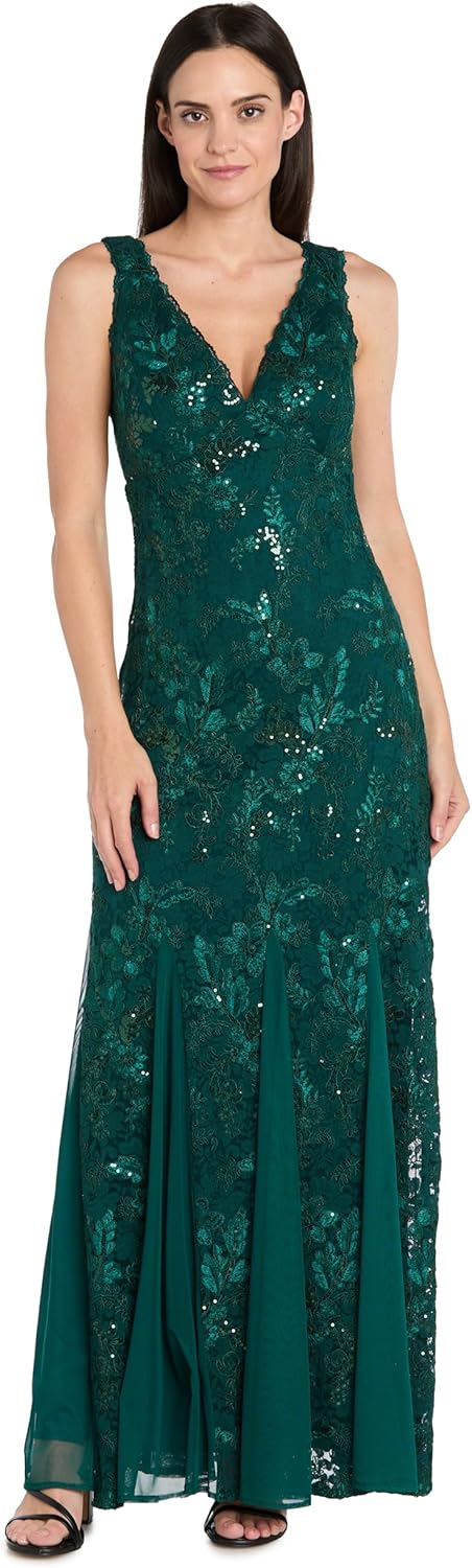R&M Richards Women's Glittering Muse Dress