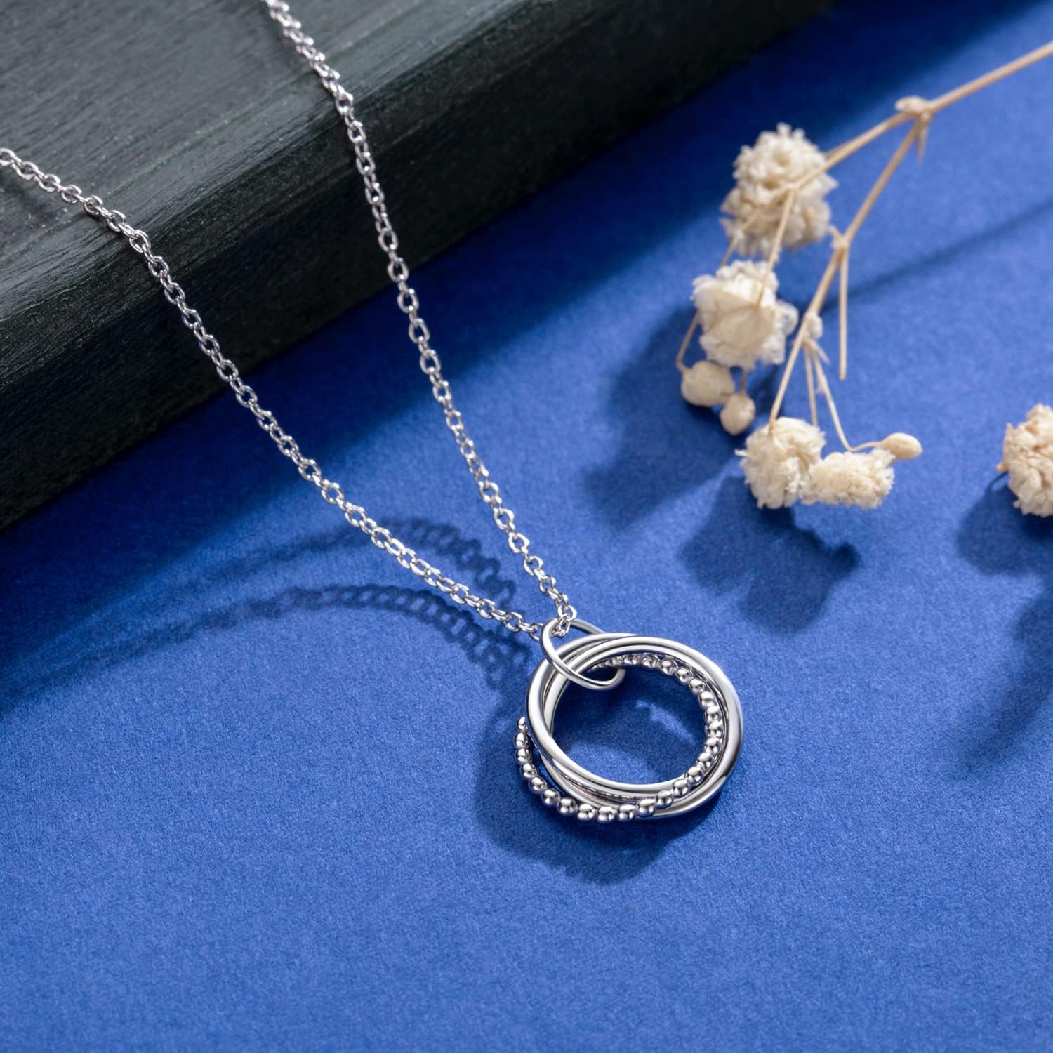 Birthday Gifts for Women, 30th 40th 50th 60th 70th 80th 90th Birthday Gifts for Women 925 Sterling Silver 3 4 5 6 7 8 9 Decades Birthday Gifts for Her Jewelry for Women - Image 4