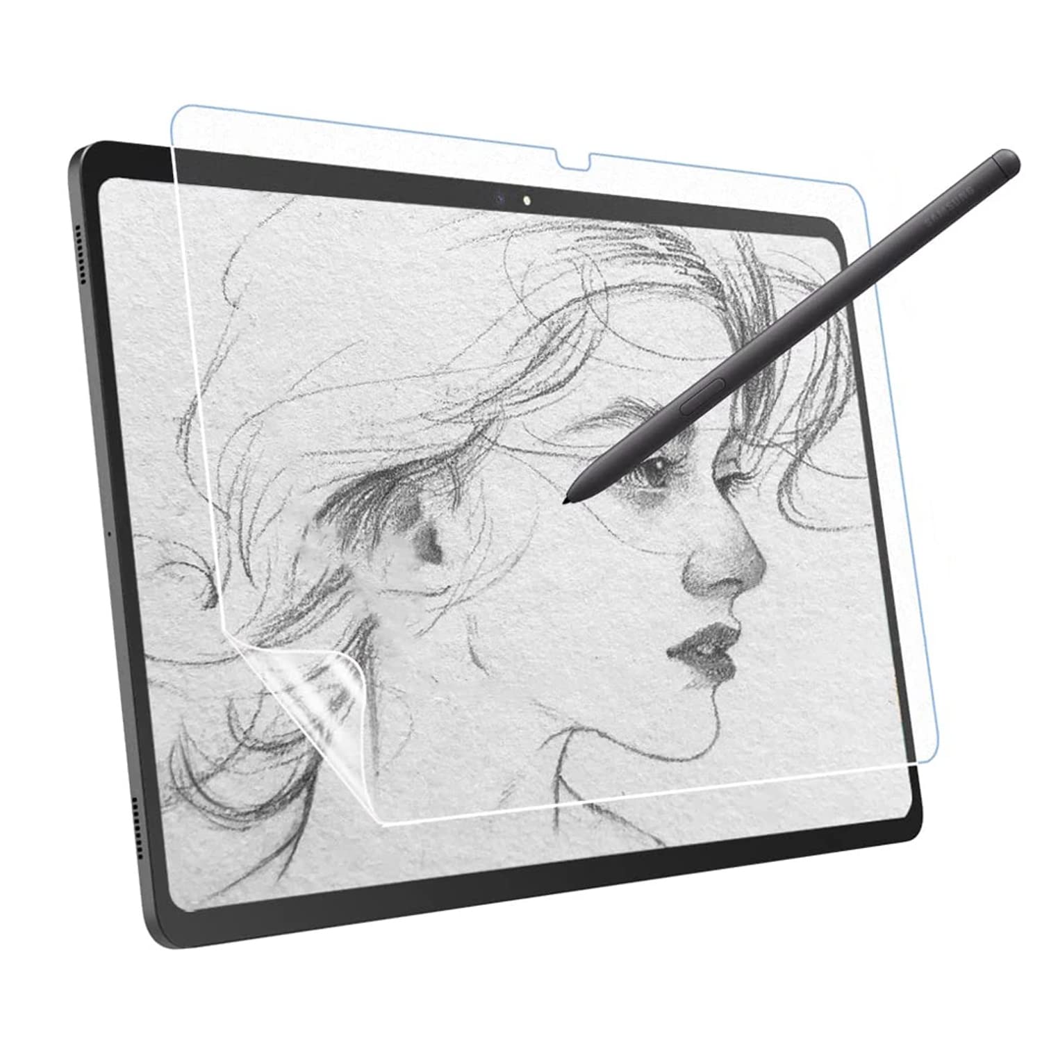 Lukione (2Pcs) Tab S6 Lite Tablet Paper Film Screen Protector Compatible with Samsung Galaxy Tab S6 Lite Screen Protector 10.4 Inch Tablet Paper Film Soft Writing or Drawing (Tab S6 Lite)