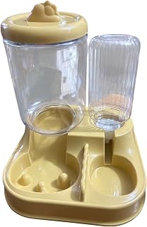 Gorilla pets 2-in-1 Pet Feeding Bowl and Water Bottle Set for Puppies and Cats | self Feeder Water Bottle and Food dispanc Price In India