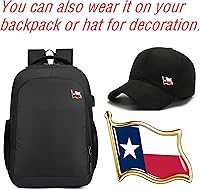 Vista 6 de 122550 pieces small Texas state flag lapel pins bulk