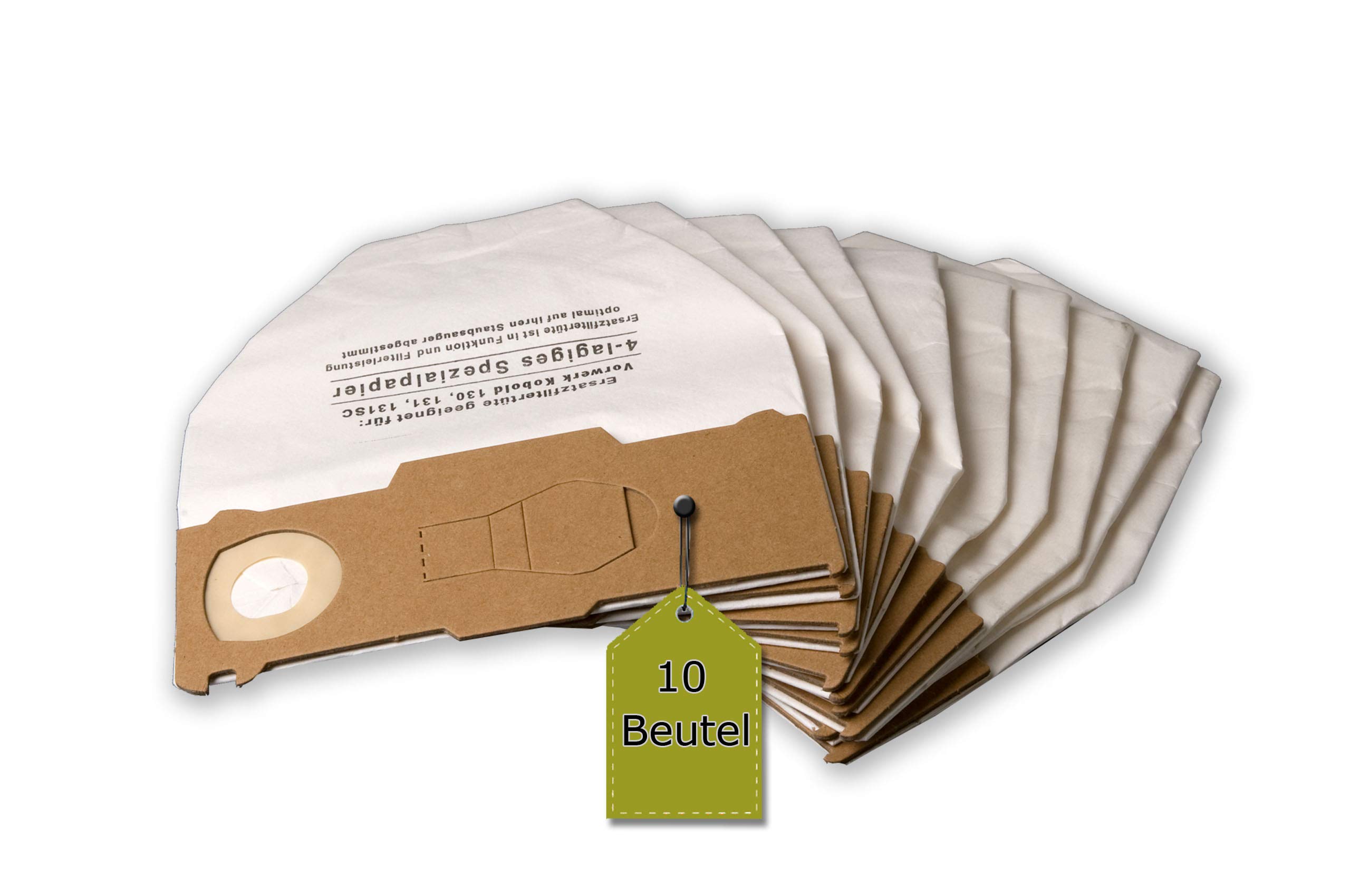 12 SACCHETTI COMPATIBILI PER VORWERK FOLLETTO VK140 150 (NO VK 200 220S 135 131