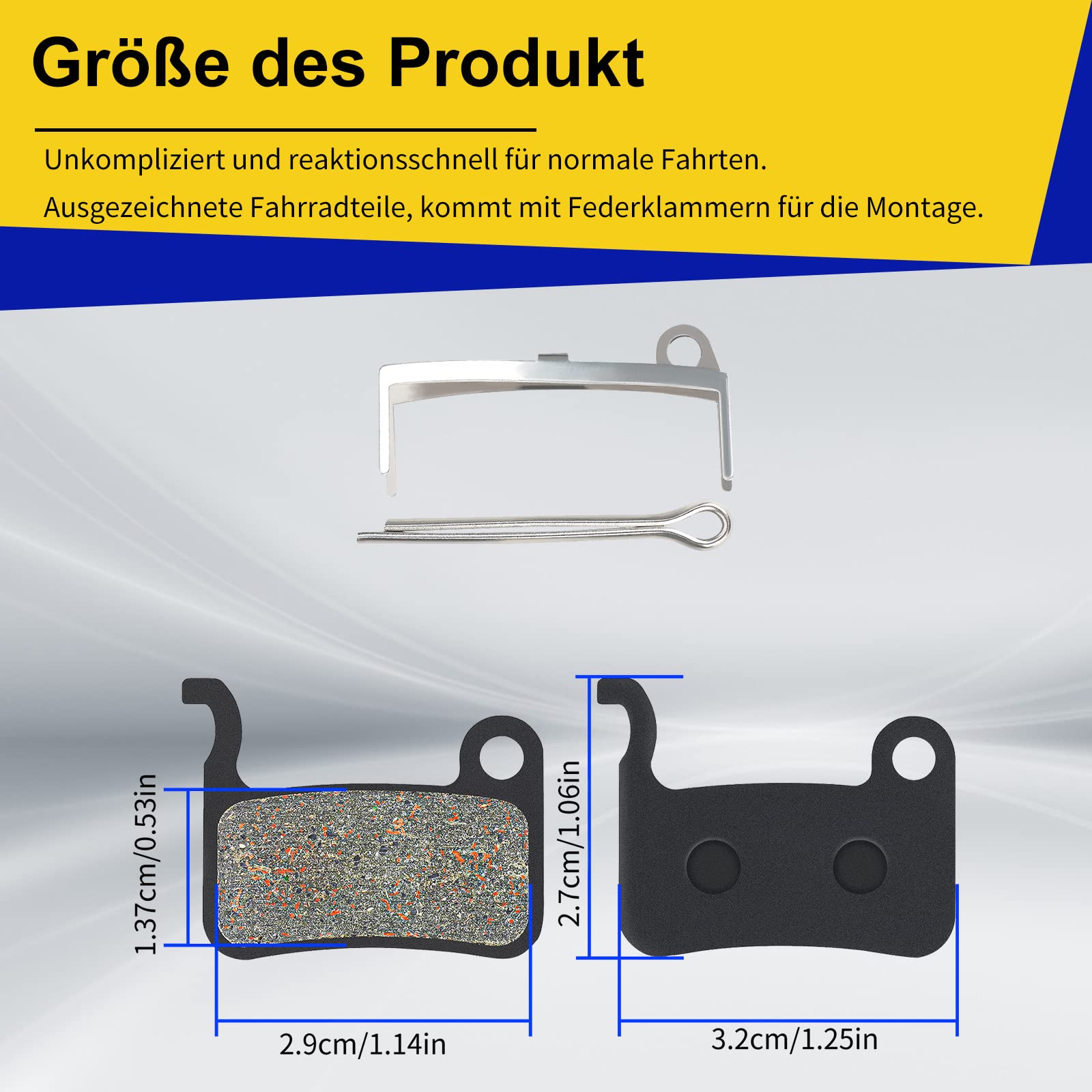 Sixpack MTB-Scheibenbremsbelag Semi-Metallisch, Fü Produktbild-Vorschau 6
