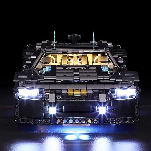 Miniatura 3 de YEABRICKS Luz LED para Lego-42127 Technic The Batmobile Building Blocks Model (Lego Set no incluido)