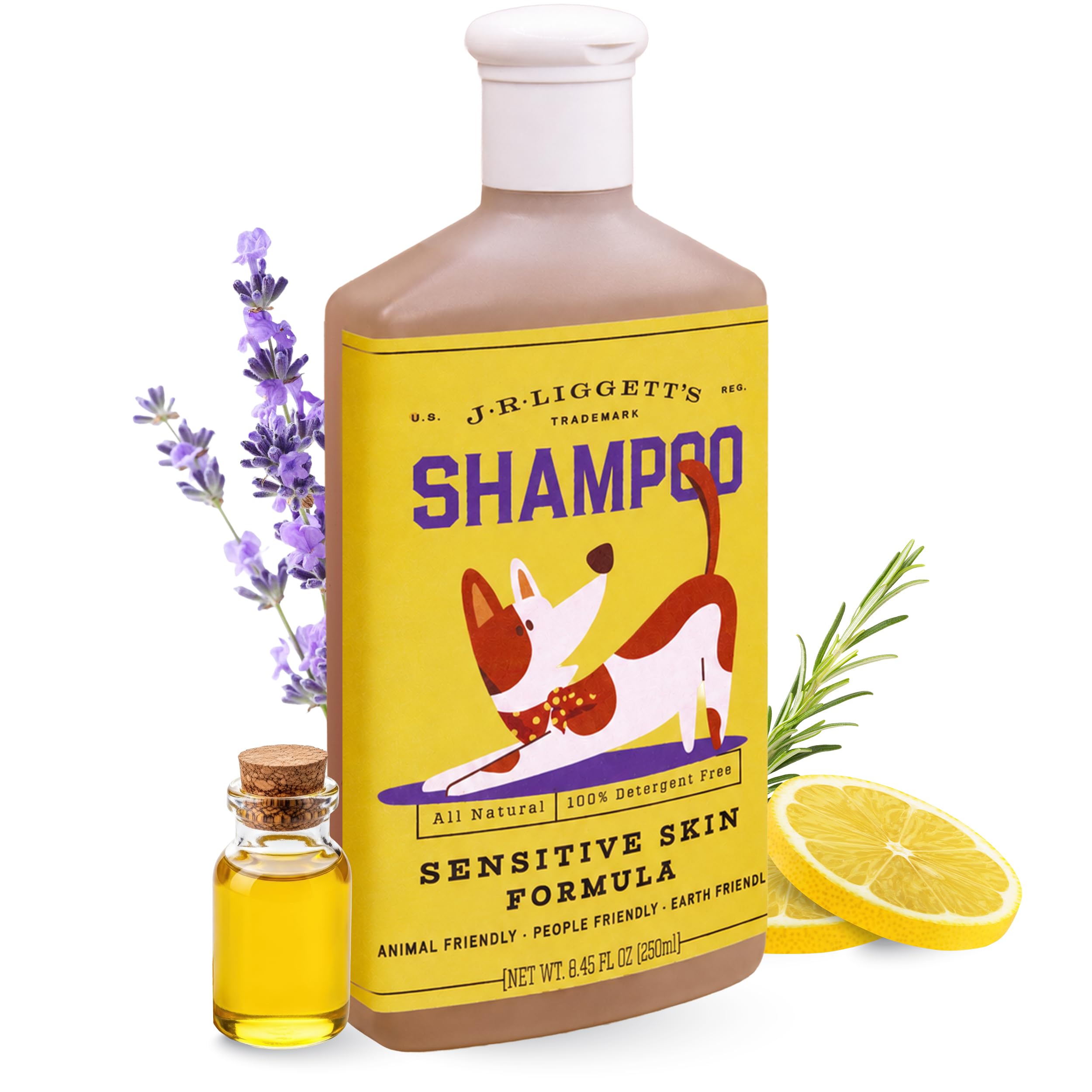 J.R.LIGGETT'S Liquid Dog Shampoo for Sensitive Skin 8.45 fl oz