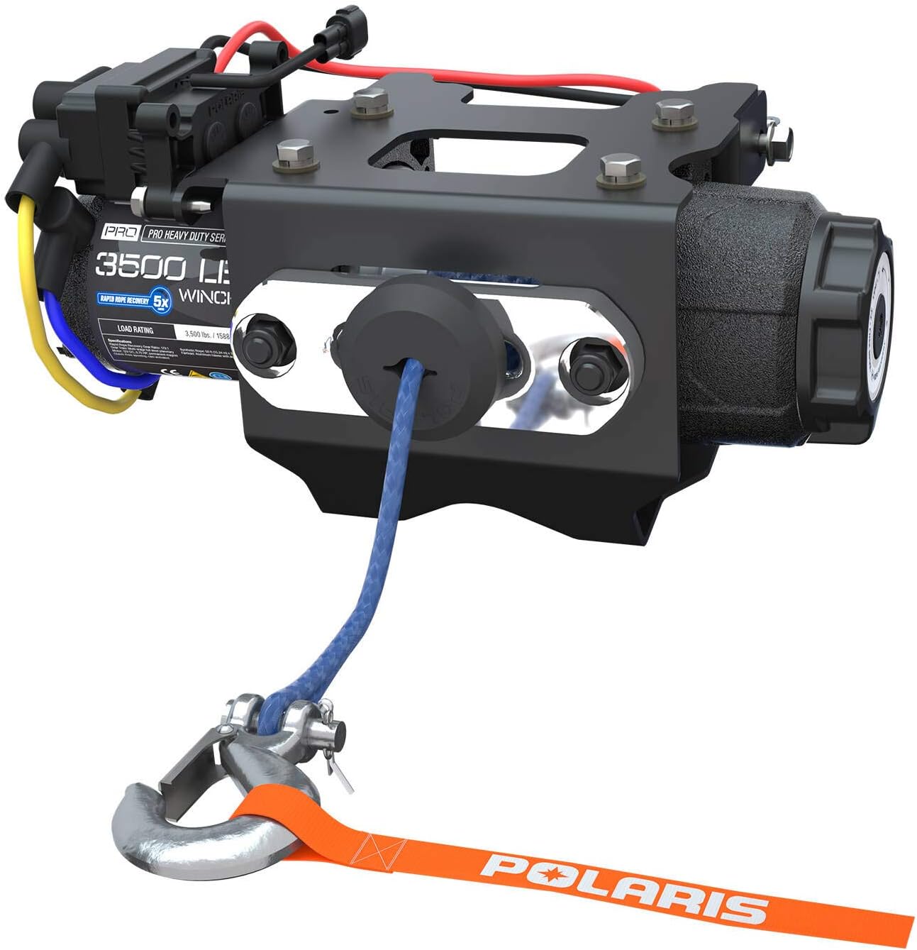 Polaris ATV® PRO HD 3,500 Lb. Winch with Rapid Rope Recovery