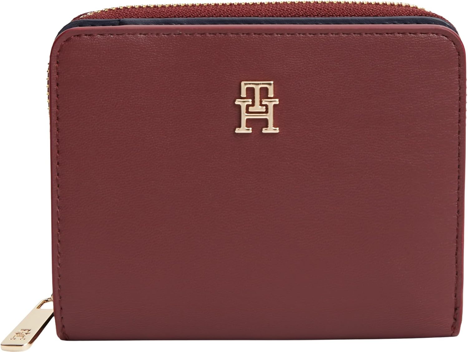 Tommy Hilfiger Women Th Icon Med Za Flap AW0AW17742 Zip Around Wallet