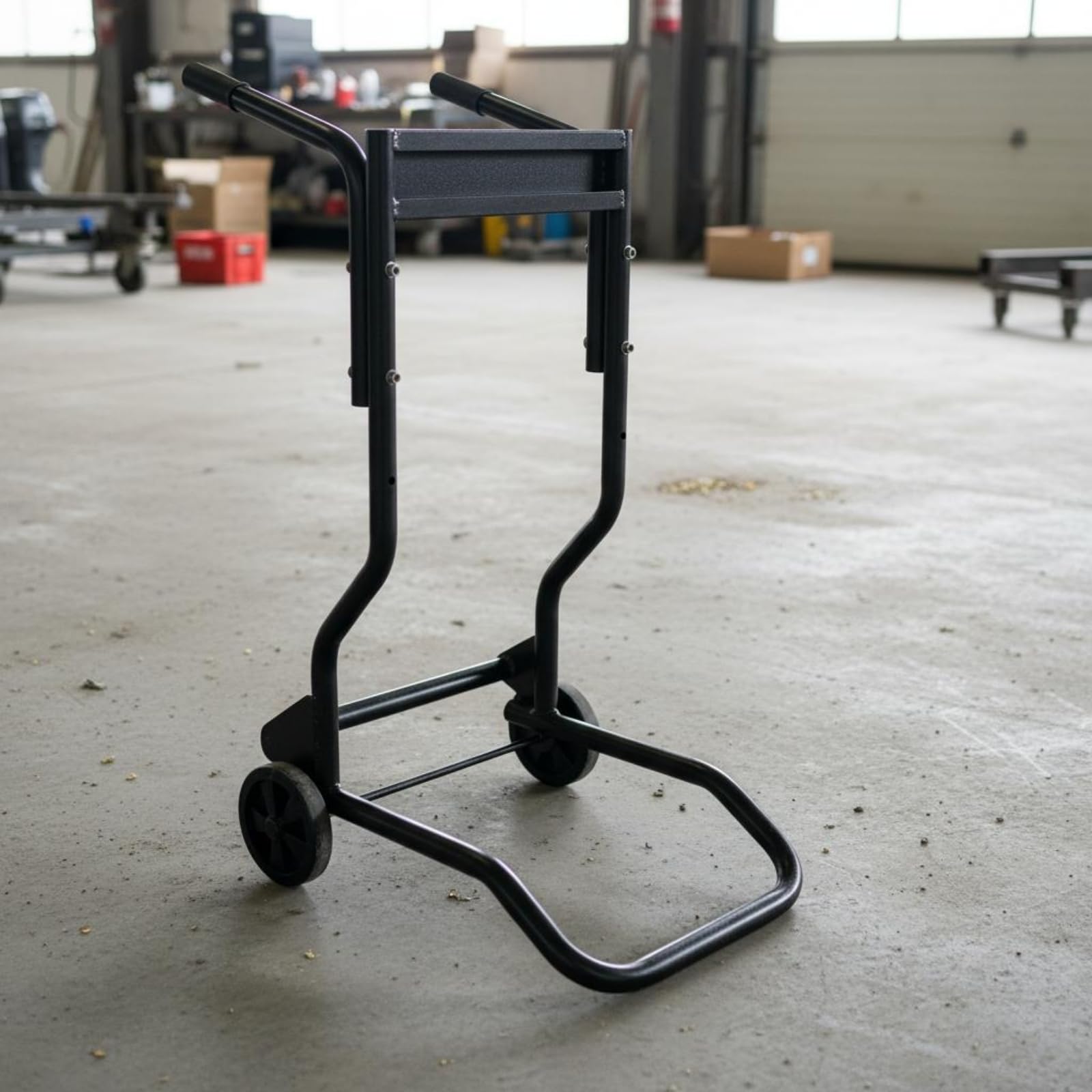 Carrello Portamotore Pieghevole con Ruote Supporto Motore Fuoribordo Struttura Stabile Attrezzatura Nautica per Magazzino , style to 4