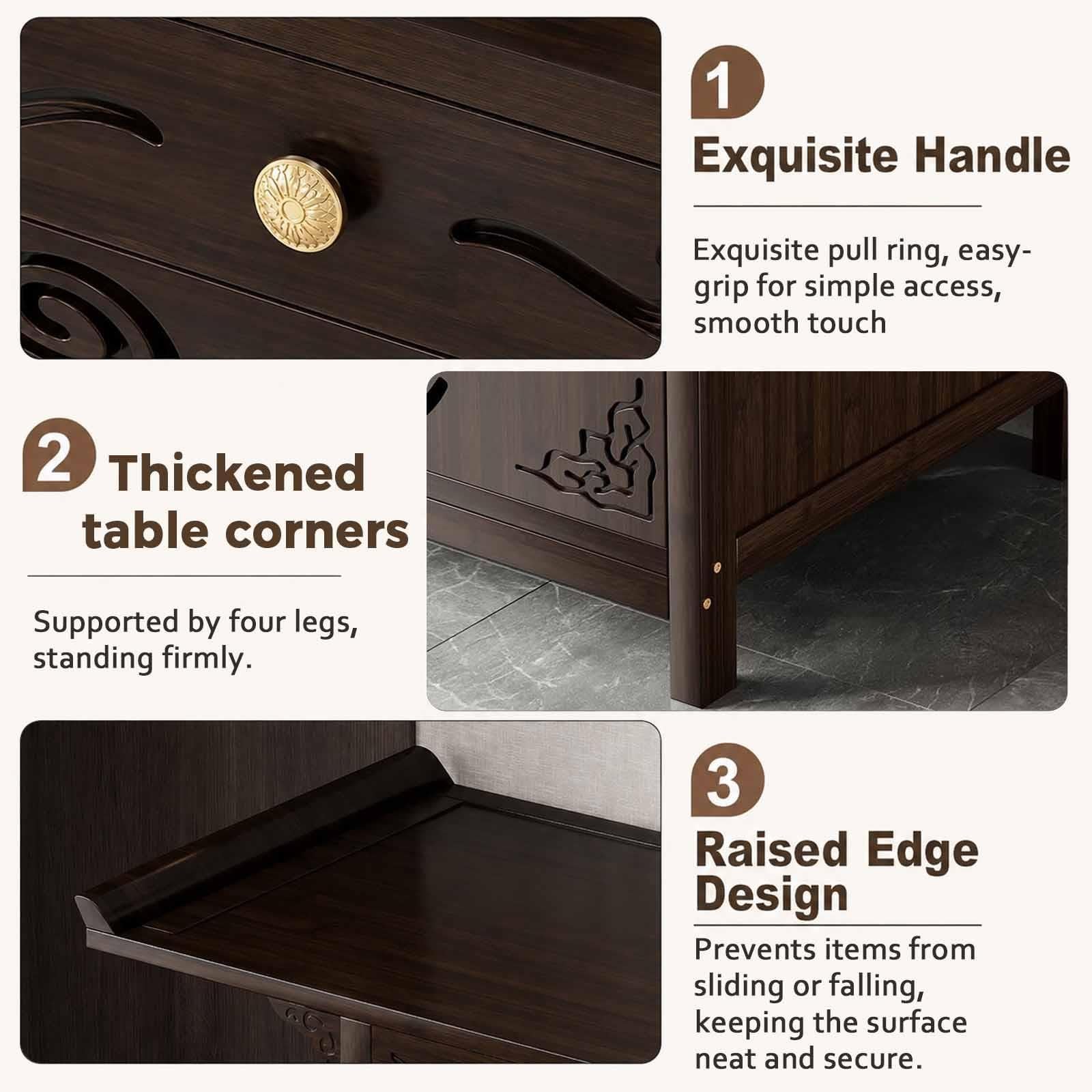 Altar Cabinet，Shrine Altar Table With Storage, Meditation Shrine Altar