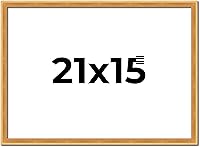 Vista 181 de Poster Palooza Portarretratos de madera maciza de 11 x 15 pulgadas, ancho de moldeo de 0.75 pulgadas, incluye plexiglás acrílico UV, respaldo