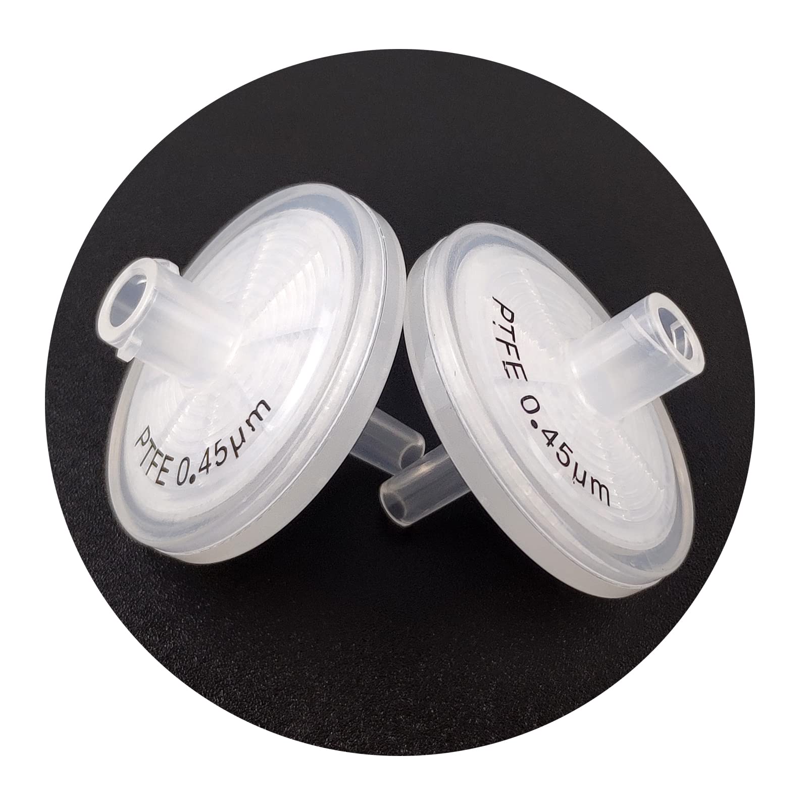 PTFE Syringe Filter 25mm 0.45μm, Hydrophobic, 100Pcs — Amazon image 8