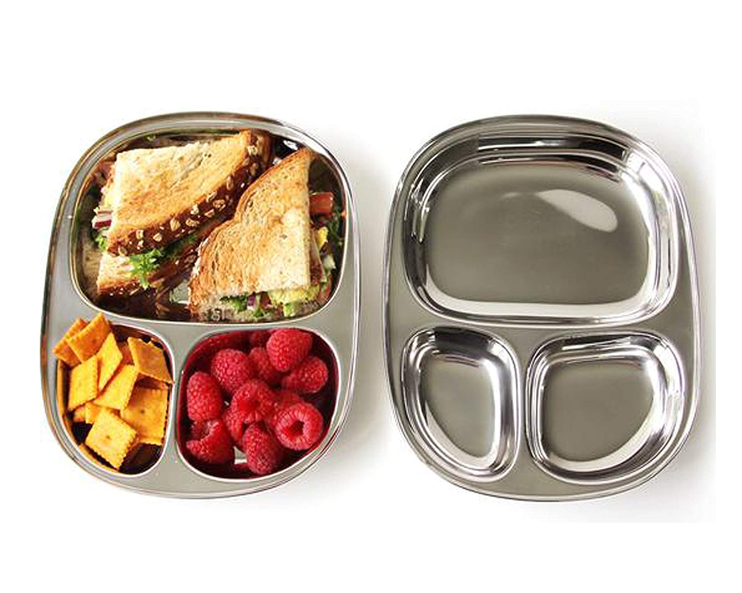 Set Di 3 Piatti Da Portata Ovali In Acciaio Inox - Ideali Per Servire In Modo Elegante - Foto 10