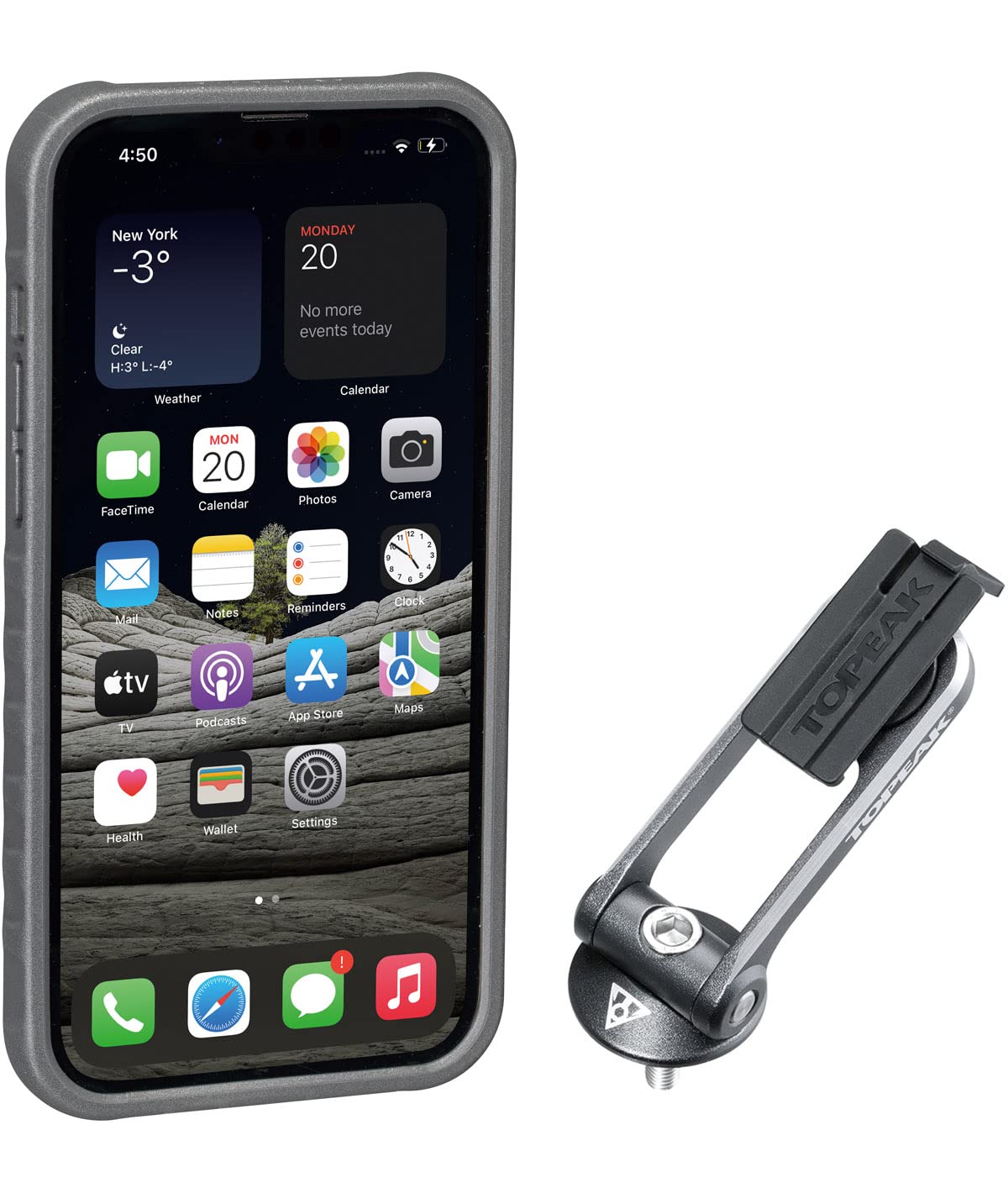 トピーク(TOPEAK) TPK ライドケース （ｉＰｈｏｎｅ １３ Ｐｒｏ Ｍａｘ用） セット BAG46400 スマホケース