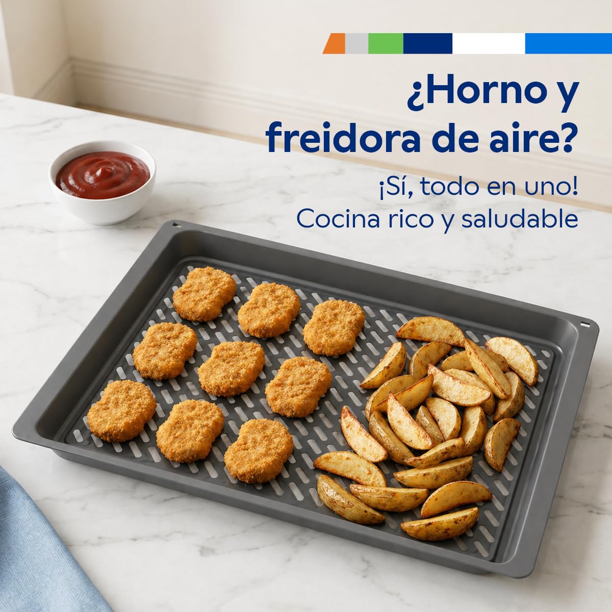 Balay, Horno multifunción, Aqualisis, Cristal negro, 3HB413CX3 | Ayuda a la limpieza del horno con Aqualisis y desmonta la puerta extraíble para una limpieza a fondo.