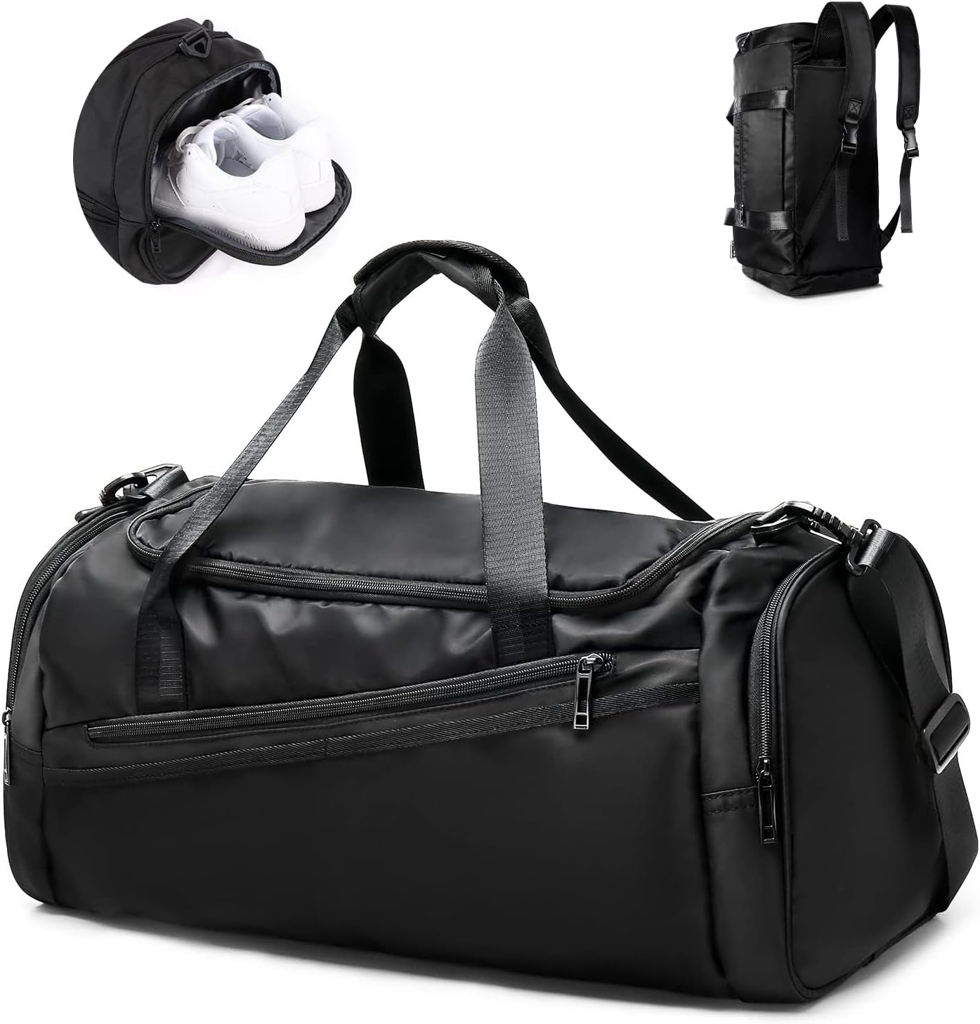 Borsone Da Immagazzinaggio Gratis Borsone Da Viaggio Impermeabile Unisex - Leggero E Pieghevole Per Palestra, Sport E Weekend - 47x17,5x37,5 Cm Borsone Multifunzione - Foto 12