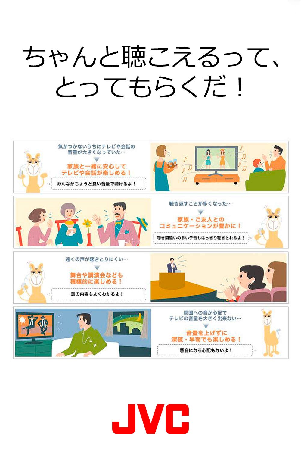 Amazon.co.jp: JVC みみ楽 EH-A550 : 家電＆カメラ
