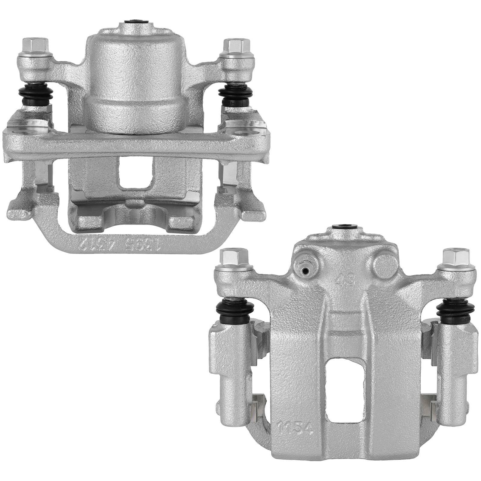 SCITOO Rear Brake Calipers With Bracket 19B2792A 19B2793A Compatible For Infiniti G35/G37, For Infiniti M35 06-09 For Infiniti M45 06-09 For Nissan 350Z 06-09 For Nissan 370Z 09