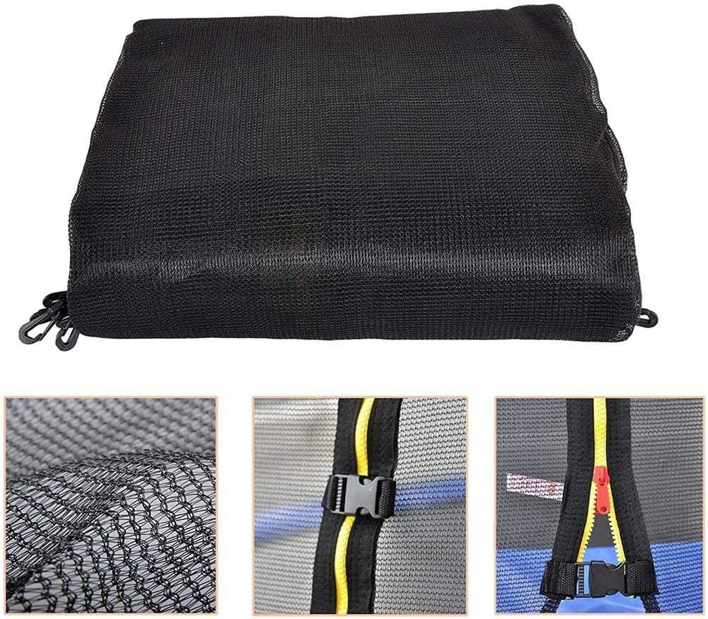 TFG - Ttfd Trampoline Nets, Fence Nets, Trampoline Replacement Nets, Suitable for Most Trampolines, Easy to Assemble(16ft-12poles)