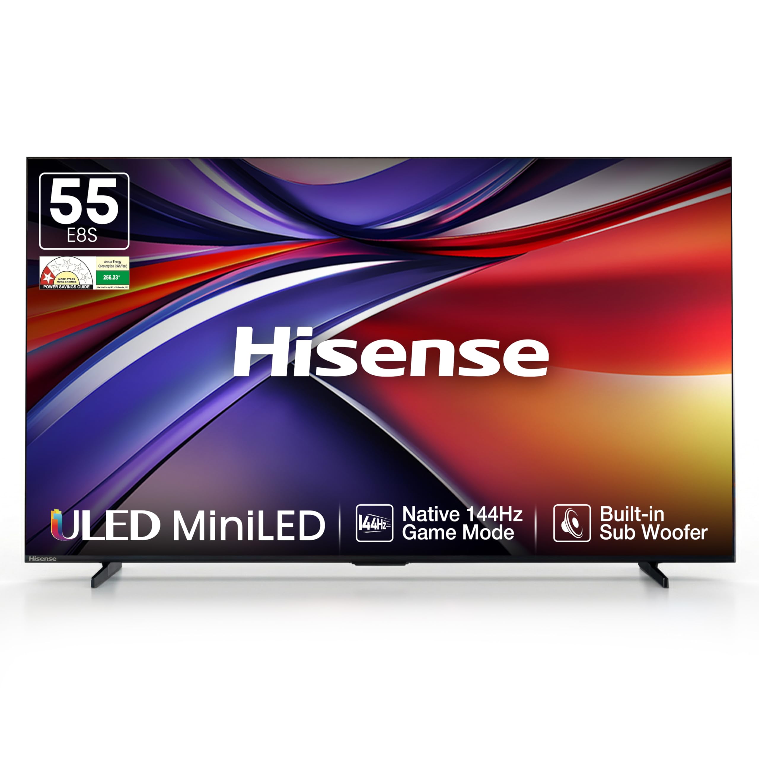 Hisense 139 cm (55 inches) E8S Series Hi-QLED MiniLED Smart TV