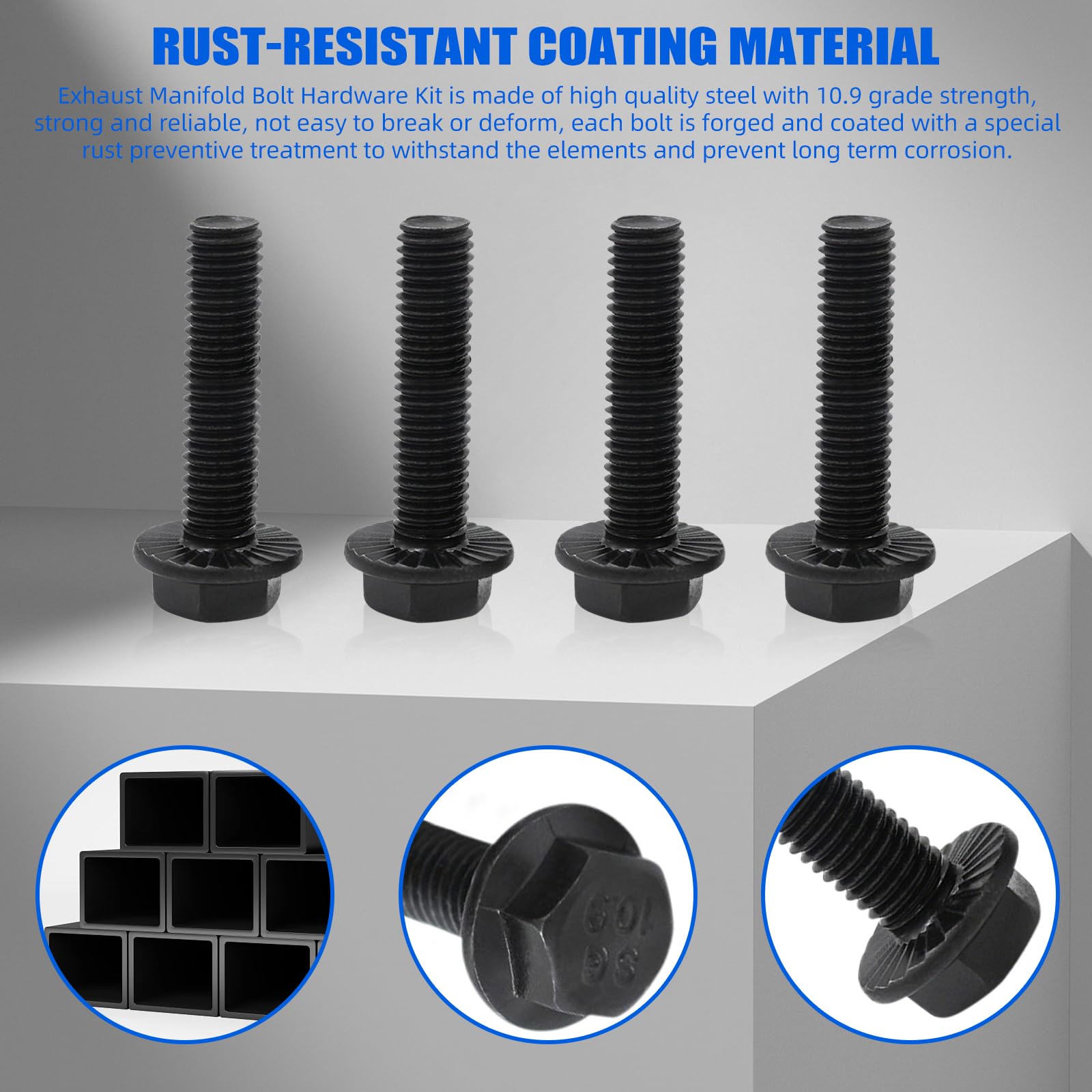 926-846 15034696 8PCS Truck Bed Mounting Hardware Bed Bolts Compatible - View #7