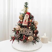 Vista 30 de Falda de Árbol de Navidad de Felpa Blanca de 30 pulgadas Falda de Árbol de Navidad de Piel Blanca Nieve con Lentejuelas Plateadas Copo de Nieve