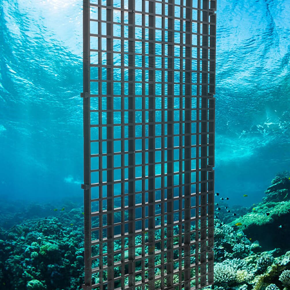 HANABASS Vassoio Divisorio Per Acquario Divisorio Per Pesci Griglia In Plastica Diffusore Per Casse Per Uova Per Acquario