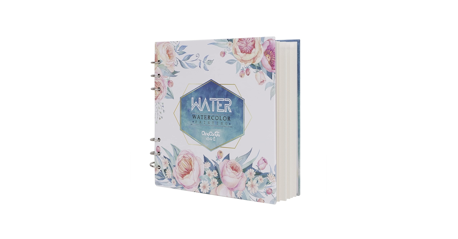 【お得セット】水彩色鉛筆　スケッチブック　水彩画用筆 三菱鉛筆 水彩色鉛筆入門セット 24色 色鉛筆セット オリジナル