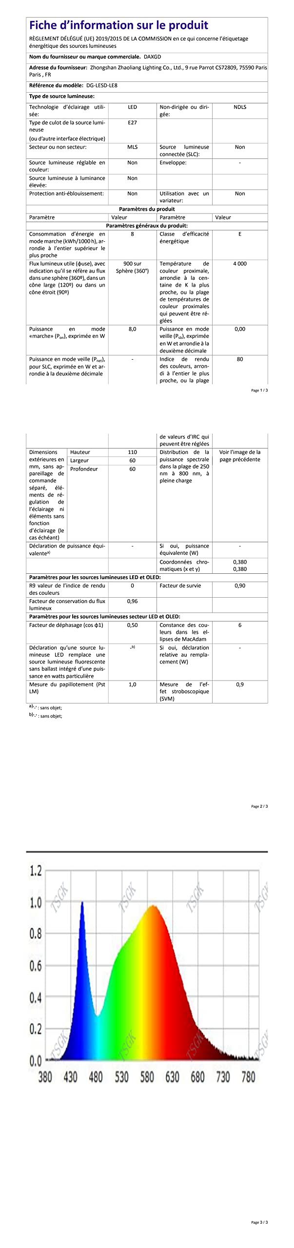 solenzo Lustre suspension en bois flotté style marin rustique campagne chic 3 ampoules (E27