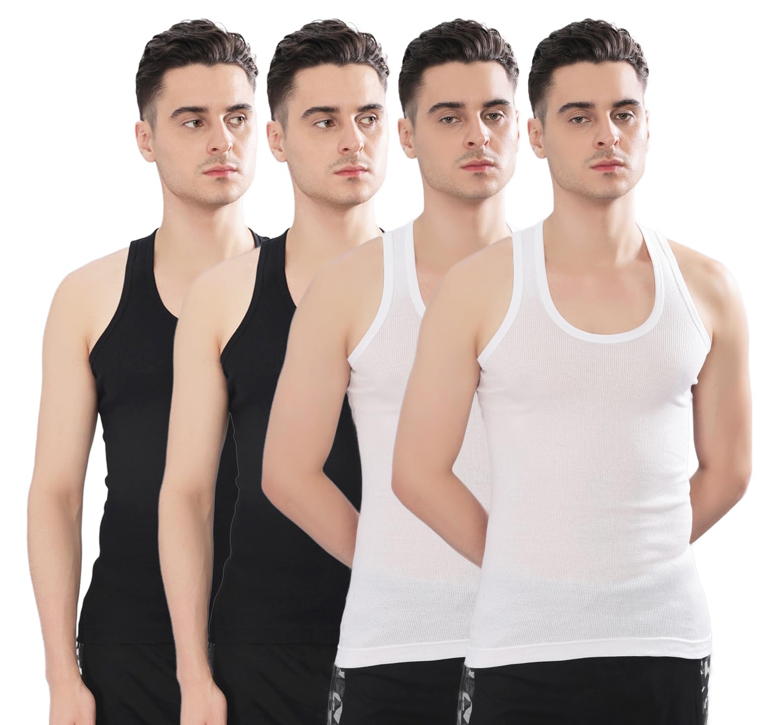 dollar bigboss Men's Solid Regular Fit Vest-picture-42