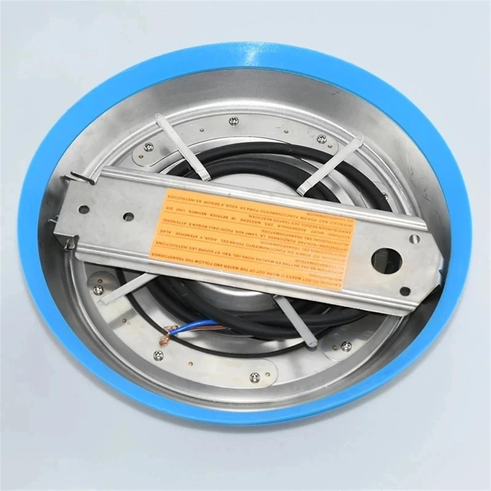 EDEDE Luci Piscina, Luce for Piscina a LED IP68 in Acciaio Inox 6W 9W 24W 36w 54W Lampade Impermeabili Blu Luci subacquee AC12V Lampada for Piscina RGB(RGB with R-F,24W)