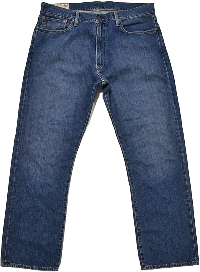 Ralph Lauren Men's Jeans Vintage 67 Relaxed Distressed Fit 32x34 at