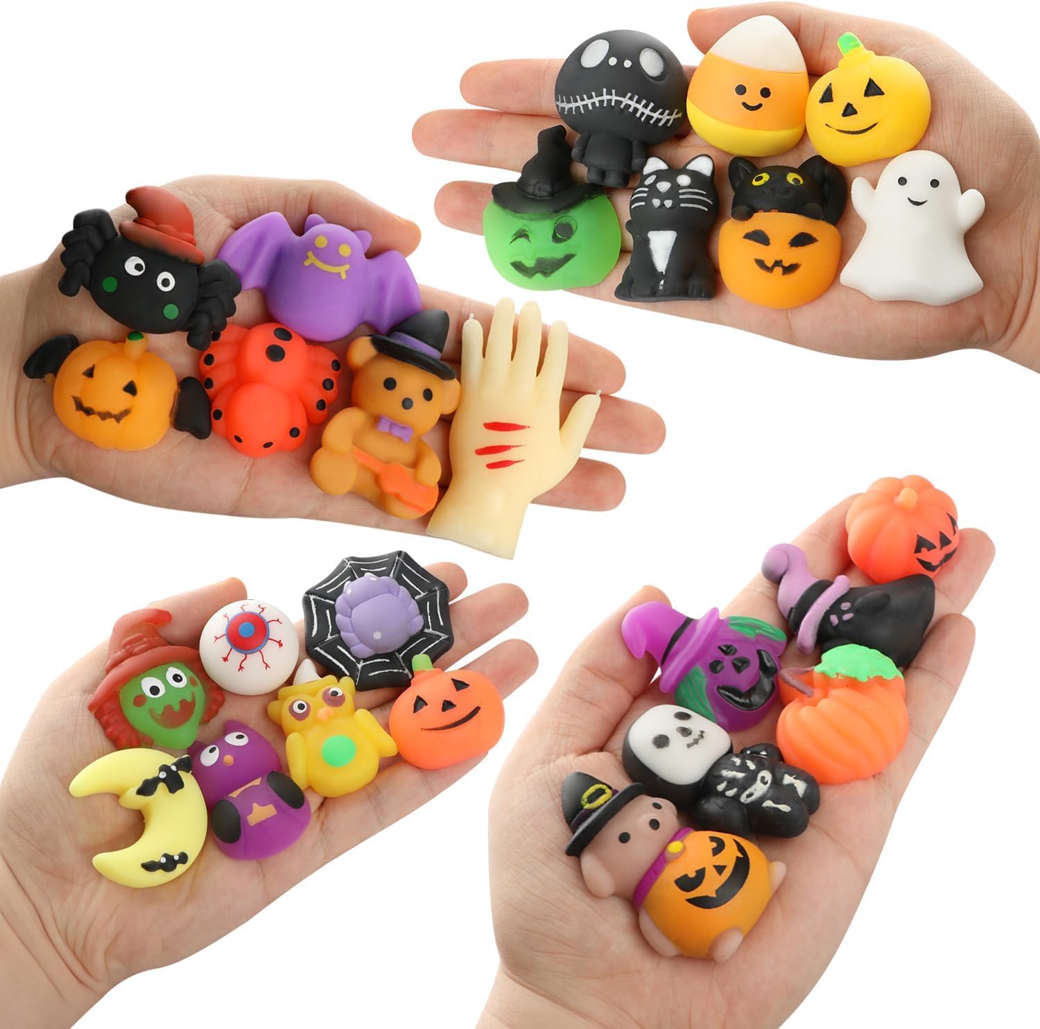ANAB GI Mochi Squishy Toys for Kids Party Favors Halloween Treat Goody Bags Filler Gifts Pumpkin Ghost Spider Squishies Halloween Toys Halloween Decorations Stress Relief Toy for Adults(PACK-20) (B0CN2LSN2D) Amazon Price History, Amazon Price Tracker