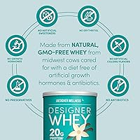 Vista 4 de Polvo de proteína de suero 100 % premium de Designer Protein, 1020W132, 1, 1