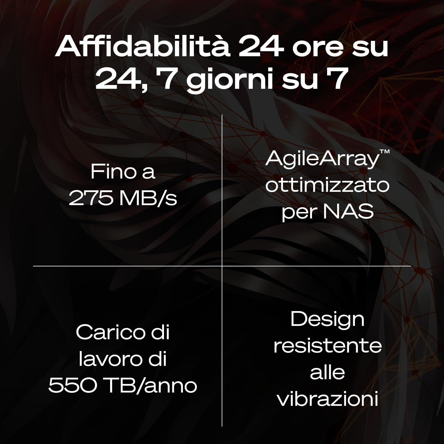 Seagate IronWolf Pro 8TB Enterprise NAS HDD CMR 3.5-inch SATA 6Gb/s 7200 RPM 256MB Cache ST8000NTZ01