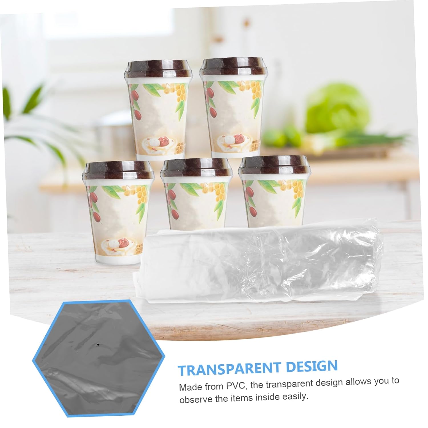 SOLUSTRE 300pcs Heat Shrink Wrap Bags for Shoes Wine and Crafts and Sturdy Packaging Film for Easy Storage and Display