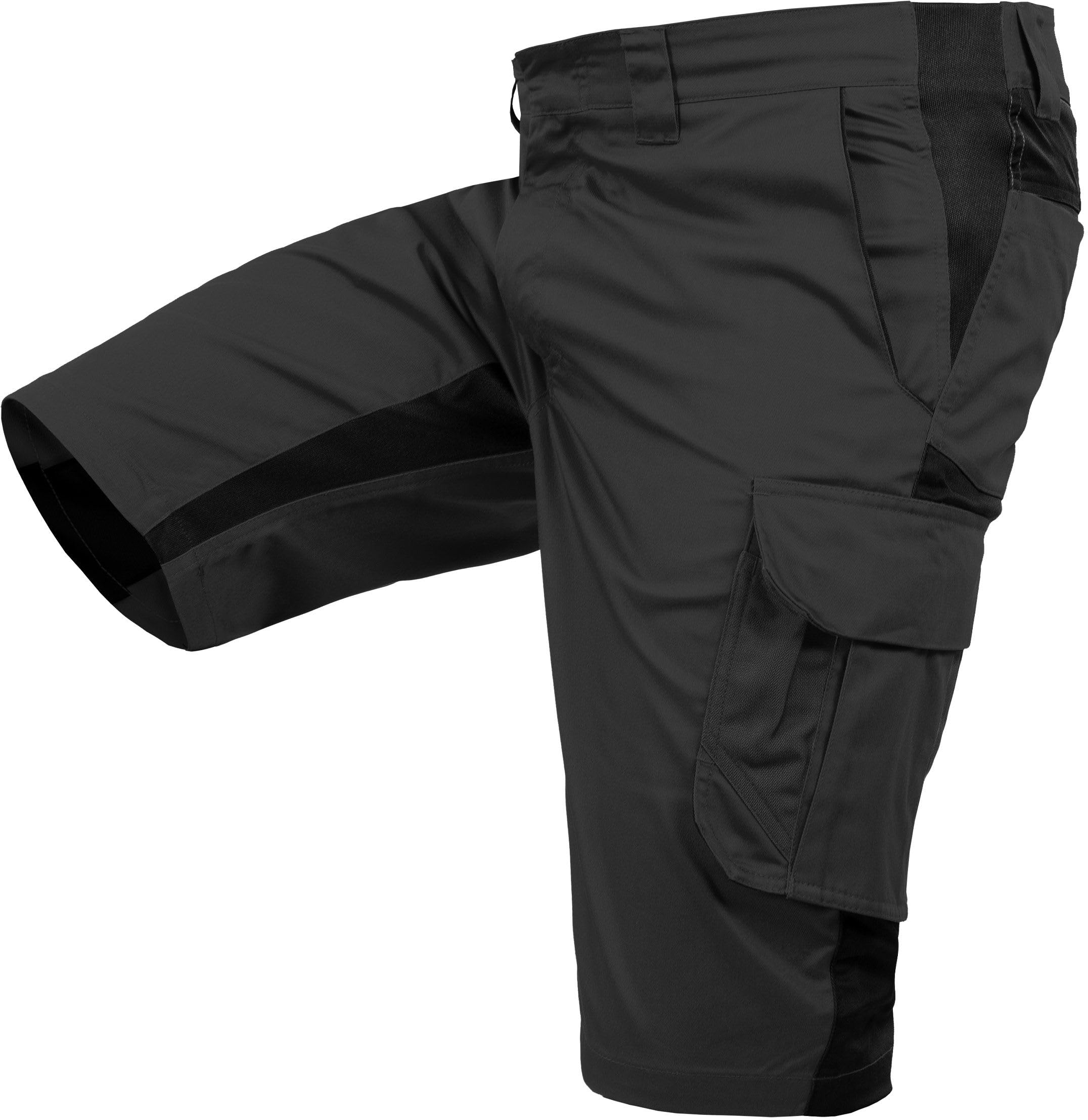 Qualitex iND Cargo Shorts Stretch Flex Arbeitsshorts Arbeitshose Workwear Herren Premium