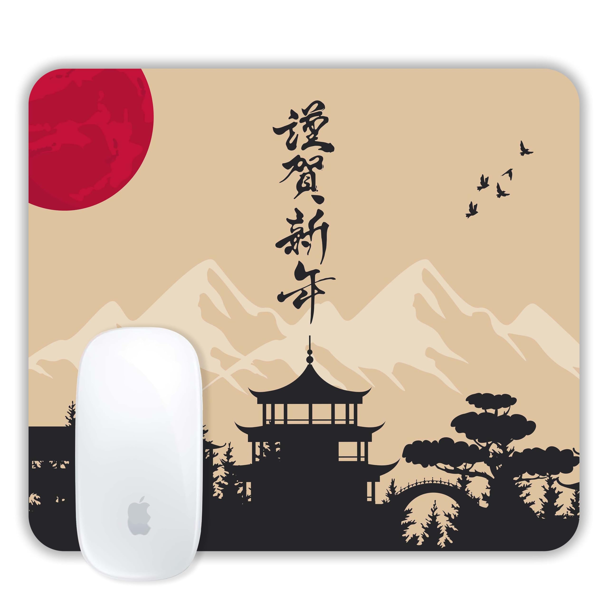 TURTLEWINGS | Mousepad | Smiley – 22x18 cm, 3mm Thick | Abstract Design Non-Slip Rubber Base | Office, Study & Gaming Use | Premium Smooth Surface 11 23-image-7