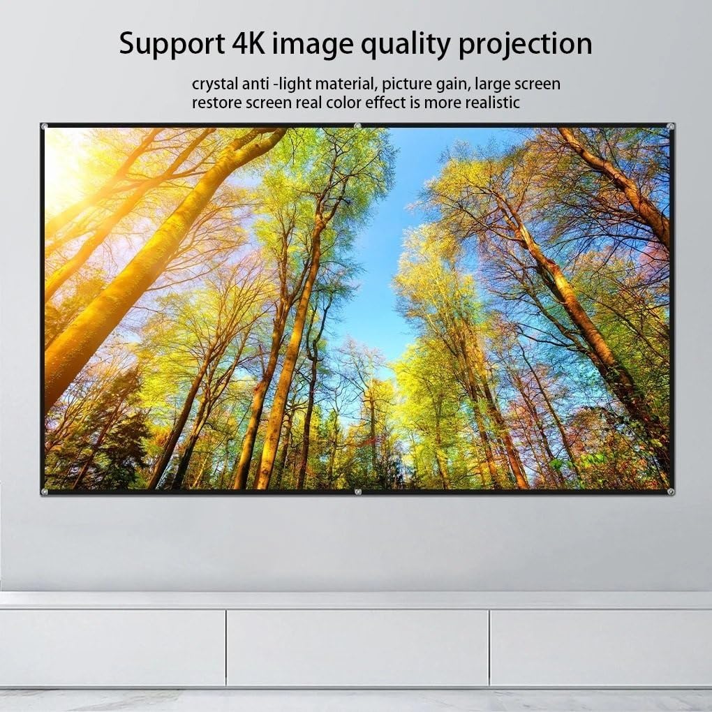 Amazon.co.jp: スクリーン ホームシネマ用の高精細金属アンチライト